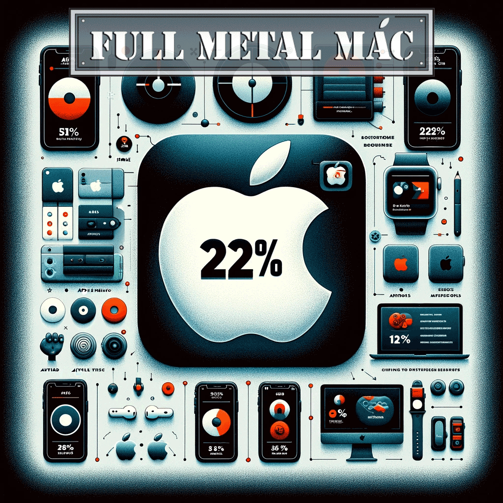 Apple infographic market share depiction
